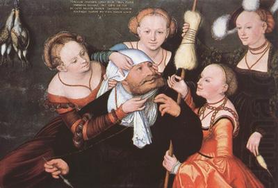 Hercules and Omphale (mk08), CRANACH, Lucas the Elder